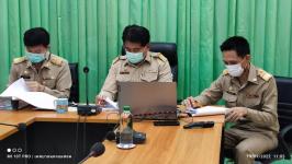 ทน.แม่สอด เข้าร่วมการประชุมคณะกรรมการตรวจรับพัสดุ       ตามโครงการพัฒนาพื้นที่เขตเศรษฐกิจพิเศษผ่านระบบทางไกล