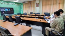 ทน.แม่สอด เข้าร่วมการประชุมคณะกรรมการตรวจรับพัสดุ       ตามโครงการพัฒนาพื้นที่เขตเศรษฐกิจพิเศษผ่านระบบทางไกล