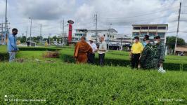 ทน.แม่สอด เข้าร่วมการจัดเตรียมสถานที่ เพื่อจัดพิธีวางศิลาฤกษ์ อนุสาวรีย์สมเด็จพระเจ้าตากสินมหาราช 