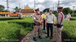 ทน.แม่สอด เข้าร่วมการจัดเตรียมสถานที่ เพื่อจัดพิธีวางศิลาฤกษ์ อนุสาวรีย์สมเด็จพระเจ้าตากสินมหาราช 
