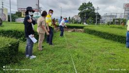 ทน.แม่สอด เข้าร่วมการจัดเตรียมสถานที่ เพื่อจัดพิธีวางศิลาฤกษ์ อนุสาวรีย์สมเด็จพระเจ้าตากสินมหาราช 