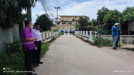 ทน.แม่สอด ร่วมกับ กรมโยธาธิการและผังเมือง ลงพื้นที่รังวัดสำรวจโครงการก่อสร้างถนนพร้อมวางท่อระบายน้ำ ชุมชนสองแคว 1 และสองแคว 2 