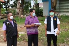 ทน.แม่สอด ร่วมกับ กรมโยธาธิการและผังเมือง ลงพื้นที่ติดตามความคืบหน้างานก่อสร้างพระตำหนักสมเด็จพระนเรศวรมหาราช และศาลหลักเมือง อำเภอแม่สอด จังหวัดตาก