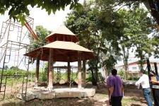 ทน.แม่สอด ร่วมกับ กรมโยธาธิการและผังเมือง ลงพื้นที่ติดตามความคืบหน้างานก่อสร้างพระตำหนักสมเด็จพระนเรศวรมหาราช และศาลหลักเมือง อำเภอแม่สอด จังหวัดตาก