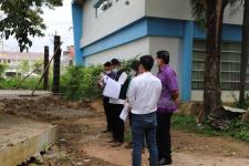 ทน.แม่สอด ร่วมกับ กรมโยธาธิการและผังเมือง ลงพื้นที่ติดตามความคืบหน้างานก่อสร้างพระตำหนักสมเด็จพระนเรศวรมหาราช และศาลหลักเมือง อำเภอแม่สอด จังหวัดตาก