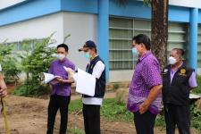 ทน.แม่สอด ร่วมกับ กรมโยธาธิการและผังเมือง ลงพื้นที่ติดตามความคืบหน้างานก่อสร้างพระตำหนักสมเด็จพระนเรศวรมหาราช และศาลหลักเมือง อำเภอแม่สอด จังหวัดตาก