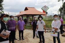 ทน.แม่สอด ร่วมกับ กรมโยธาธิการและผังเมือง ลงพื้นที่ติดตามความคืบหน้างานก่อสร้างพระตำหนักสมเด็จพระนเรศวรมหาราช และศาลหลักเมือง อำเภอแม่สอด จังหวัดตาก