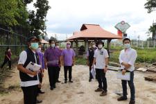 ทน.แม่สอด ร่วมกับ กรมโยธาธิการและผังเมือง ลงพื้นที่ติดตามความคืบหน้างานก่อสร้างพระตำหนักสมเด็จพระนเรศวรมหาราช และศาลหลักเมือง อำเภอแม่สอด จังหวัดตาก