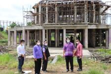 ทน.แม่สอด ร่วมกับ กรมโยธาธิการและผังเมือง ลงพื้นที่ติดตามความคืบหน้างานก่อสร้างพระตำหนักสมเด็จพระนเรศวรมหาราช และศาลหลักเมือง อำเภอแม่สอด จังหวัดตาก