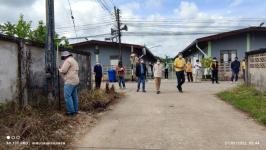 ทน.แม่สอด บูรณาการร่วมกับ อบต.แม่ปะ และกรมโยธาธิการและผังเมือง        ลงพื้นที่สำรวจโครงการก่อสร้างถนนคอนกรีตเสริมเหล็กพร้อมวางท่อระบายน้ำ ชุมชนตาลเดี่ยว ชุมชนสักทอง และชุมชนมณีไพรสณฑ์ 