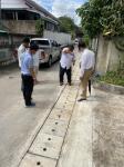 ทน.แม่สอด ลงพื้นที่ตรวจรับโครงการก่อสร้างรางระบายน้ำ ชุมชนอิสลาม   และชุมชนวัดหลวง