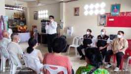 ทน.แม่สอด ร่วมกับคลินิกชุมชนอบอุ่นเทศบาลนครแม่สอดจัดประชุมผู้สูงอายุชุมชนสันต้นปิน ประจำเดือนกันยายน 2565 ครั้งที่ 3