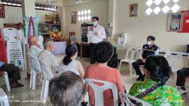ทน.แม่สอด ร่วมกับคลินิกชุมชนอบอุ่นเทศบาลนครแม่สอดจัดประชุมผู้สูงอายุชุมชนสันต้นปิน ประจำเดือนกันยายน 2565 ครั้งที่ 3