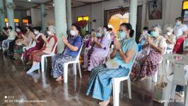 ทน.แม่สอด โดยคลินิกชุมชนอบอุ่นฯ จัดโครงการ “เข้าพรรษา ชีวาสดใส ห่างไกลโรคร้าย” วัดซอนน่าด่าน (วัดหลวง) 