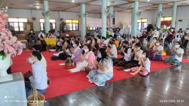 ทน.แม่สอด โดยคลินิกชุมชนอบอุ่นฯ จัดโครงการ “เข้าพรรษา ชีวาสดใส ห่างไกลโรคร้าย” วัดซอนน่าด่าน (วัดหลวง) 