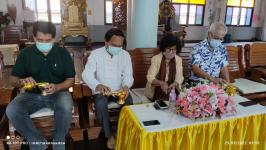 ทน.แม่สอด โดยคลินิกชุมชนอบอุ่นฯ จัดโครงการ “เข้าพรรษา ชีวาสดใส ห่างไกลโรคร้าย” วัดซอนน่าด่าน (วัดหลวง) 