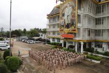 ทน.แม่สอด จัดกิจกรรมเคารพธงชาติ เนื่องในวันพระราชทานธงชาติไทย