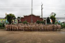 ทน.แม่สอด จัดกิจกรรมเคารพธงชาติ เนื่องในวันพระราชทานธงชาติไทย