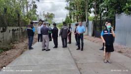 ทน.แม่สอด ลงพื้นที่ติดตามสถานการณ์น้ำในพื้นที่เขตเทศบาลนครแม่สอดหลังมีฝนตกหนักอย่างต่อเนื่อง