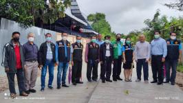 ทน.แม่สอด ลงพื้นที่ติดตามสถานการณ์น้ำในพื้นที่เขตเทศบาลนครแม่สอดหลังมีฝนตกหนักอย่างต่อเนื่อง