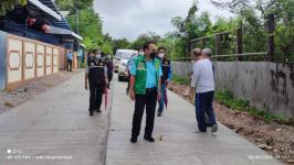 ทน.แม่สอด ลงพื้นที่ติดตามสถานการณ์น้ำในพื้นที่เขตเทศบาลนครแม่สอดหลังมีฝนตกหนักอย่างต่อเนื่อง