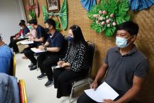 ปลัดเทศบาลนครแม่สอด ​กล่าวต้อนรับให้โอวาทข้าราชการ และพนักงานบรรจุใหม่ ตำแหน่งสายงานต่างๆ