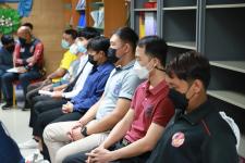 ปลัดเทศบาลนครแม่สอด ​กล่าวต้อนรับให้โอวาทข้าราชการ และพนักงานบรรจุใหม่ ตำแหน่งสายงานต่างๆ