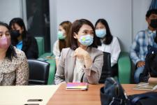 ปลัดเทศบาลนครแม่สอด ​กล่าวต้อนรับให้โอวาทข้าราชการ และพนักงานบรรจุใหม่ ตำแหน่งสายงานต่างๆ