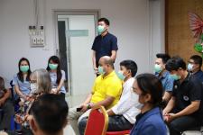 ปลัดเทศบาลนครแม่สอด ​กล่าวต้อนรับให้โอวาทข้าราชการ และพนักงานบรรจุใหม่ ตำแหน่งสายงานต่างๆ