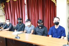 คณะผู้บริหารกล่าวต้อนรับมอบนโยบายข้าราชการ และพนักงานบรรจุใหม่ ตำแหน่งสายงานต่างๆ