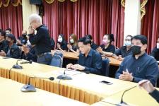 คณะผู้บริหารกล่าวต้อนรับมอบนโยบายข้าราชการ และพนักงานบรรจุใหม่ ตำแหน่งสายงานต่างๆ