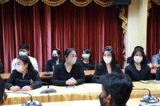 คณะผู้บริหารกล่าวต้อนรับมอบนโยบายข้าราชการ และพนักงานบรรจุใหม่ ตำแหน่งสายงานต่างๆ