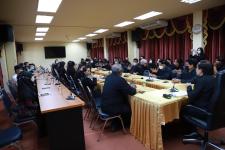 คณะผู้บริหารกล่าวต้อนรับมอบนโยบายข้าราชการ และพนักงานบรรจุใหม่ ตำแหน่งสายงานต่างๆ