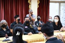 คณะผู้บริหารกล่าวต้อนรับมอบนโยบายข้าราชการ และพนักงานบรรจุใหม่ ตำแหน่งสายงานต่างๆ