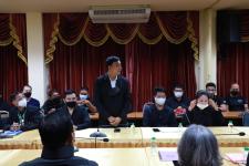 คณะผู้บริหารกล่าวต้อนรับมอบนโยบายข้าราชการ และพนักงานบรรจุใหม่ ตำแหน่งสายงานต่างๆ