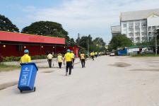 ทน.แม่สอด จัดกิจกรรมจิตอาสาบำเพ็ญสาธารณประโยชน์ เนื่องในวันคล้ายวันสวรรคตของพระบาทสมเด็จพระบรมชนกาธิเบศร มหาภูมิพลอดุลยเดชมหาราช บรมนาถบพิตร