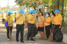 ทน.แม่สอด จัดกิจกรรมจิตอาสาบำเพ็ญสาธารณประโยชน์ เนื่องในวันคล้ายวันสวรรคตของพระบาทสมเด็จพระบรมชนกาธิเบศร มหาภูมิพลอดุลยเดชมหาราช บรมนาถบพิตร