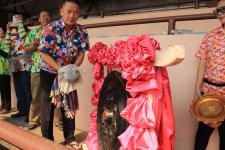 เทศบาลนครแม่สอด จัดขบวนแห่สงกรานต์ ประจำปี 2561 เพื่อสืบสานประเพณีและวัฒนธรรมอันดีงามของไทย 16 เมษายน 2561