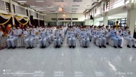 ร่วมพิธีทำบุญตักบาตรถวายพระราชกุศล พระบาทสมเด็จพระบรมชนกาธิเบศร มหาภูมิพลอดุลยเดชมหาราช บรมนาถบพิตร เนื่องในวันคล้ายวันสวรรคต 13 ตุลาคม 2565 