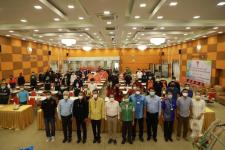 ทน.แม่สอด ร่วมเปิดโครงการอบรมการใช้เครื่องวิทยุคมนาคมแบบสังเคราะห์ความถี่  เพื่อสนับสนุนการปฏิบัติงานแก้ปัญหาไฟป่า และหมอกควันพื้นที่ภาคเหนือ	