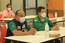 ทน.แม่สอด ร่วมเปิดโครงการอบรมการใช้เครื่องวิทยุคมนาคมแบบสังเคราะห์ความถี่  เพื่อสนับสนุนการปฏิบัติงานแก้ปัญหาไฟป่า และหมอกควันพื้นที่ภาคเหนือ	