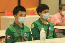 ทน.แม่สอด ร่วมเปิดโครงการอบรมการใช้เครื่องวิทยุคมนาคมแบบสังเคราะห์ความถี่  เพื่อสนับสนุนการปฏิบัติงานแก้ปัญหาไฟป่า และหมอกควันพื้นที่ภาคเหนือ	