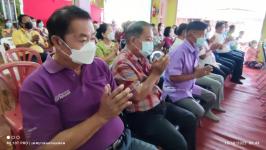 ทน.แม่สอด ร่วมพิธีทำบุญอาคารที่ทำการชุมชนจ๊อกจอสามัคคี เขตเทศบาลนครแม่สอด