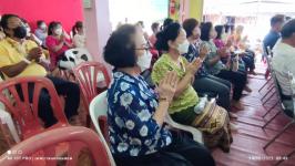 ทน.แม่สอด ร่วมพิธีทำบุญอาคารที่ทำการชุมชนจ๊อกจอสามัคคี เขตเทศบาลนครแม่สอด