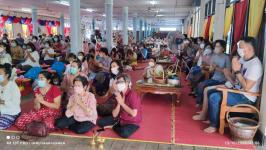 ทน.แม่สอด ร่วมพิธีทอดกฐินสามัคคีวัดบุญญาวาส เขตเทศบาลนครแม่สอด