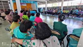 ทน.แม่สอด ร่วมกิจกรรมชมรมผู้สูงอายุอำเภอแม่สอด พร้อมประชุมประจำเดือน ทั้ง 20 ชุมชน