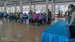 ทน.แม่สอด ร่วมกิจกรรมชมรมผู้สูงอายุอำเภอแม่สอด พร้อมประชุมประจำเดือน ทั้ง 20 ชุมชน