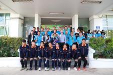 ทน.แม่สอด ร่วมแสดงความยินดีกับนางสาวสุชญา คำแดงดี ร.ร.กีฬาเทศบาลนครแม่สอด คว้าเหรียญเงิน วิ่งผลัดเมดเลย์ ทีมชาติไทยในการแข่งขัน Asian U18 Youth Athletics Championships 2022