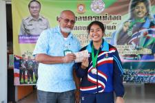 ทน.แม่สอด ร่วมแสดงความยินดีกับนางสาวสุชญา คำแดงดี ร.ร.กีฬาเทศบาลนครแม่สอด คว้าเหรียญเงิน วิ่งผลัดเมดเลย์ ทีมชาติไทยในการแข่งขัน Asian U18 Youth Athletics Championships 2022