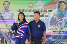 ทน.แม่สอด ร่วมแสดงความยินดีกับนางสาวสุชญา คำแดงดี ร.ร.กีฬาเทศบาลนครแม่สอด คว้าเหรียญเงิน วิ่งผลัดเมดเลย์ ทีมชาติไทยในการแข่งขัน Asian U18 Youth Athletics Championships 2022